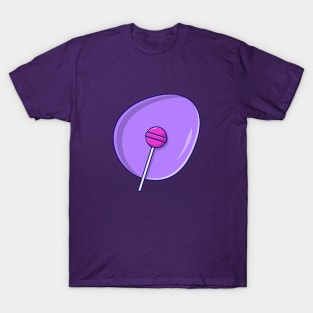 Lollipop on Plate T-Shirt